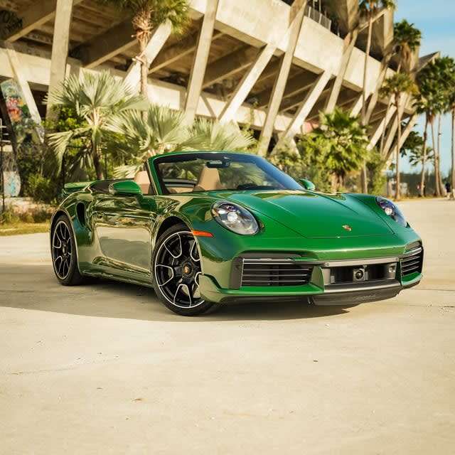 Porsche 911 Turbo Rental in Miami thumbnail 1