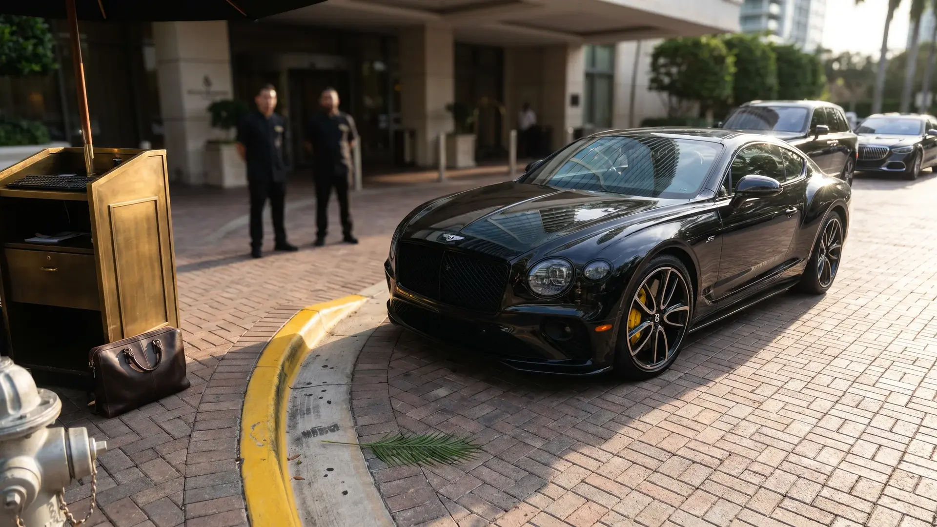Exotic car rental in Brickell, Miami