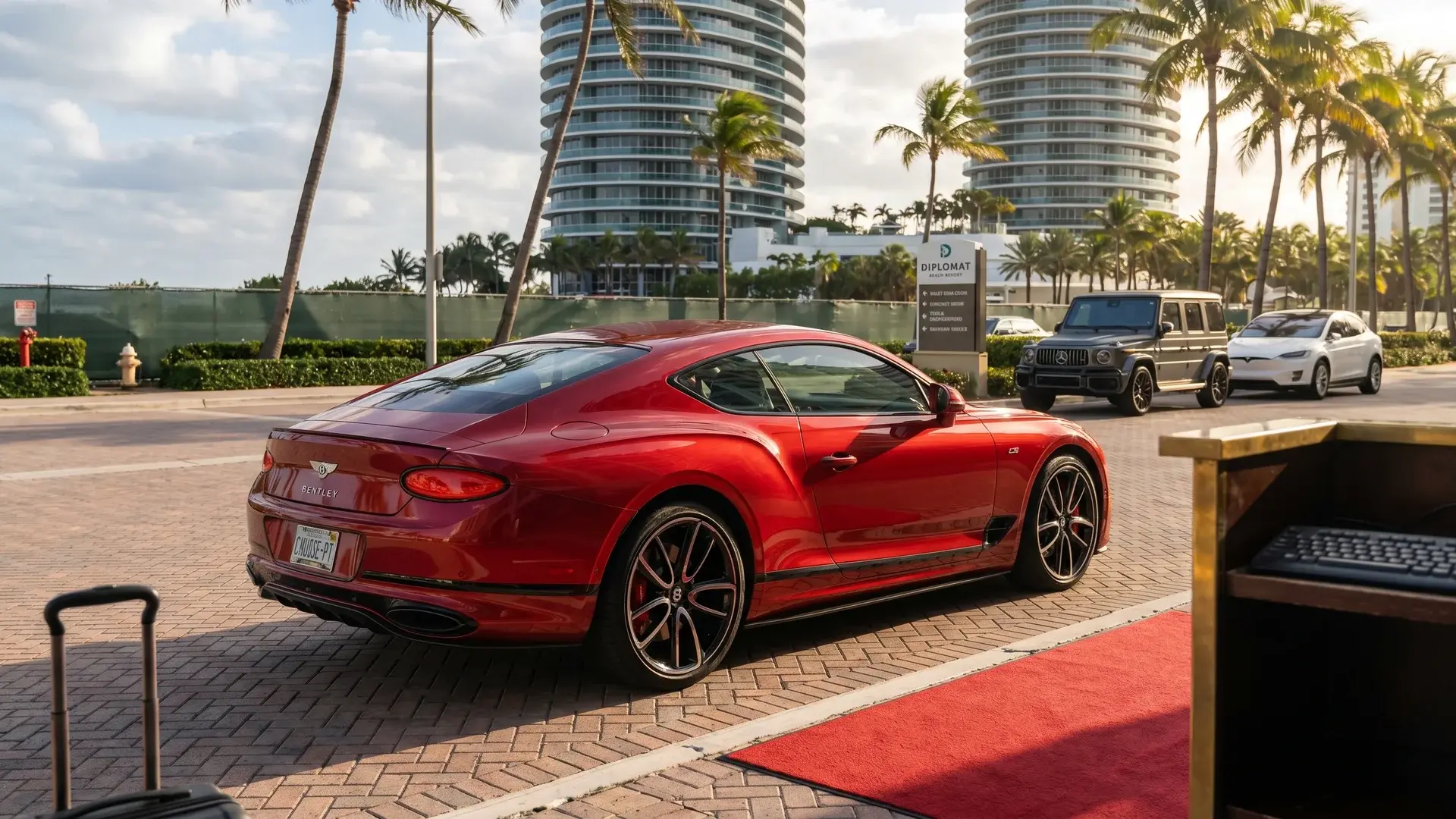 Exotic car rental in Hallandale Beach, Fort Lauderdale